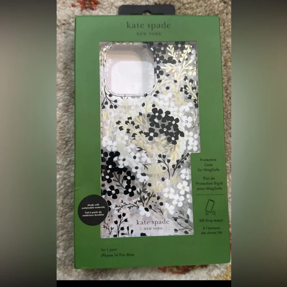 Kate Spade New York Apple iPhone 14 Pro Max Protective Case with MagSafe NIB